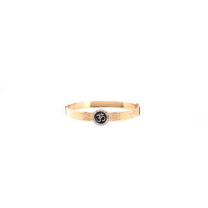 18KT Gold OM Spiritual Bracelet for Men|Pachchigar Jewellers 18KT Gold OM Spiritual Bracelet for Men|Pachchigar Jewellers
