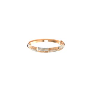 18KT Gold Men's Bracelet – Bold Screw Motif with Dual-Tone 18KT Gold Men's Bracelet – Bold Screw Motif with Dual-Tone
