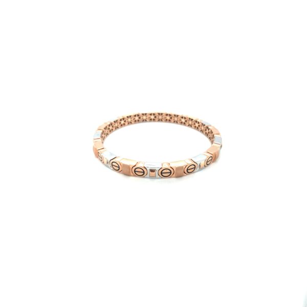 18KT Rose Gold Men’s Bracelet with elegant Design