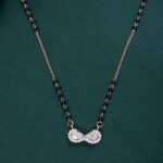 Minimal Diamond Mangalsutra for Women – Daily Wear