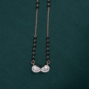 Minimal Diamond Mangalsutra for Women – Daily Wear