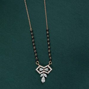 Elegant 18K Mangalsutra in Diamond - A Fusion of Tradition And Style