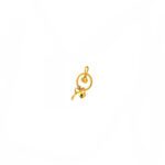 22KT Gold Heart Lock key Kids Pendant |Pachchigar Jewelers