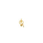22KT Gold Heart Lock key Kids Pendant |Pachchigar Jewelers