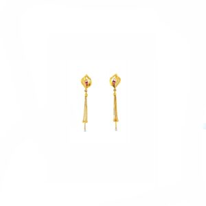 22KT Gold Drop Earrings | Pachchigar Jewellers