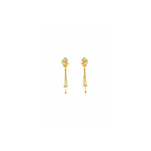 22KT Gold Drop Earrings Latest Design |Pachchigar Jewellers