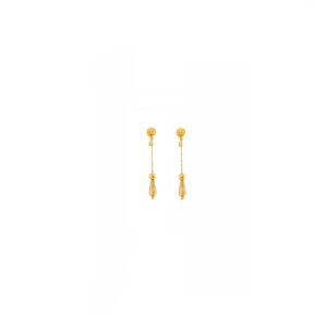 22KT Gold Filigree Earrings | Pachchigar Jewellers