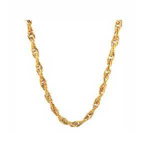 BIS Hallmarked 22Kt Gents Chain | Premium Gold Chain for Men