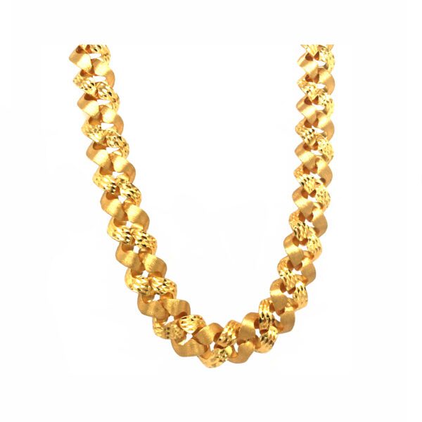 Heavy 22Kt Gents Chain|Traditional Design for Powerful Look