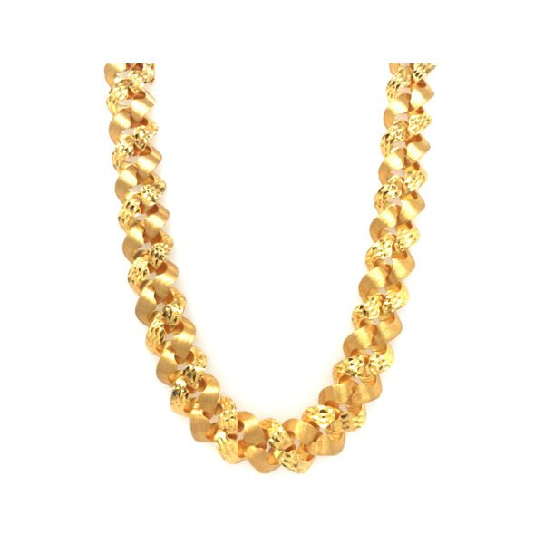 Heavy 22Kt Gents Chain|Traditional Design for Powerful Look