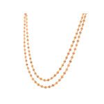 Authentic Rudraksha Mala with Pure 22Kt Gold Touch