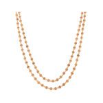 Authentic Rudraksha Mala with Pure 22Kt Gold Touch