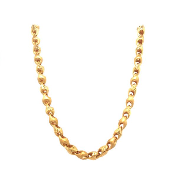 Designer 22Kt Gold Chain for Men | Trendy & Comfortable Fit