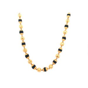 22Kt Pure Gold Rudraksha Mala – Divine Spiritual Energy