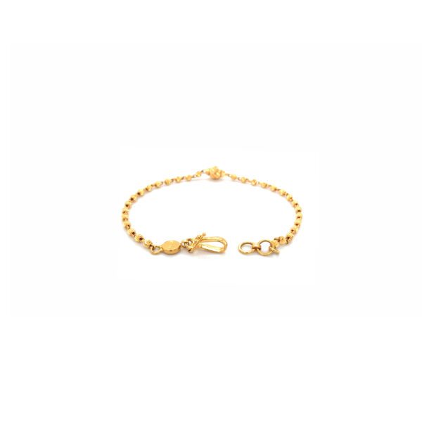 22Kt Yellow Gold Ladies Bracelet – Traditional Grace