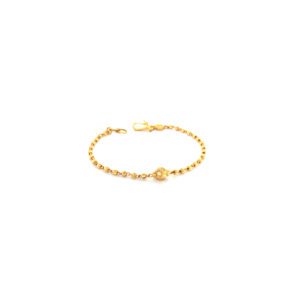 22Kt Yellow Gold Ladies Bracelet – Traditional Grace
