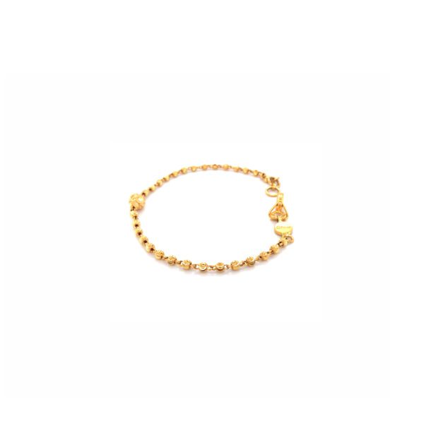 22Kt Yellow Gold Ladies Bracelet – Traditional Grace