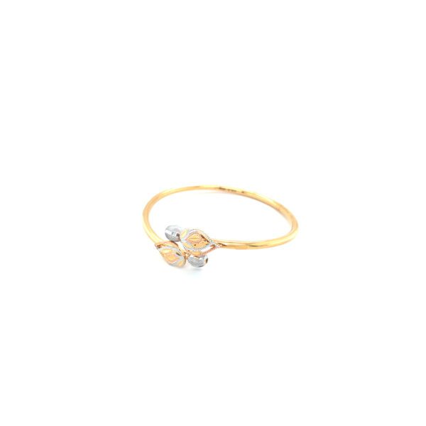 Floral Pattern 22Kt Gold Bracelet – Feminine Touch