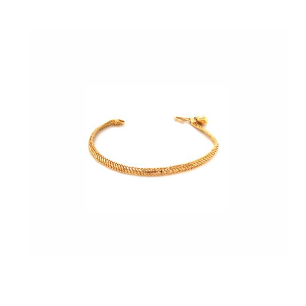 Lightweight 22Kt Gold Bracelet for Daily Wear – Simple Chic