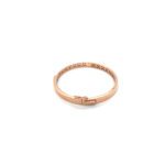 18Kt Gold Ladies Kada Bracelet – Bold Statement Jewelry