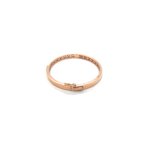 18Kt Gold Ladies Kada Bracelet – Bold Statement Jewelry