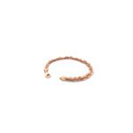 18KT Rose Gold Textured Leaf Bracelet|Pachchigar Jewellers