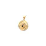 22KT Gold Shivling Pendant | Divine Gold Pendant for Peace