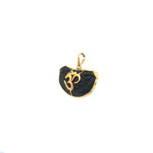 22KT Gold Om Namah Shivaya Pendant | Sacred Shiv Pendant