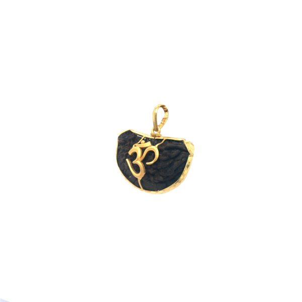 22KT Gold Om Namah Shivaya Pendant | Sacred Shiv Pendant