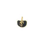 22KT Gold Om Namah Shivaya Pendant | Sacred Shiv Pendant