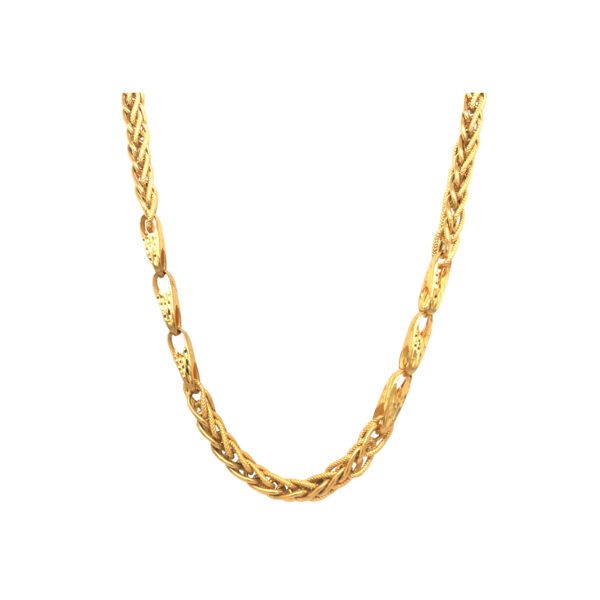 22KT Gold Gents Chain – Elegant Daily Wear for Men
