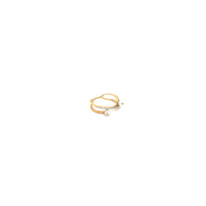 18KT Yellow Gold Diamond Ring Perfect for special Occassions