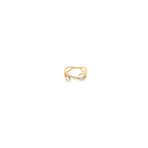 18KT Yellow Gold Diamond Ring Perfect for special Occassions