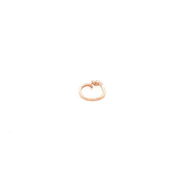 18KT Rose Gold Delicate and Fancy Diamond Ring