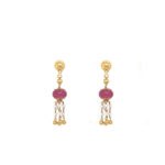 22KT Gold Hanging Earring | Pachchigar Jewellers