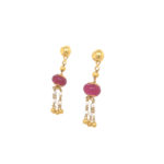 22KT Gold Hanging Earring | Pachchigar Jewellers