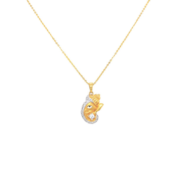 Lambodara Gold Pendant| Pachchigar Jewellers