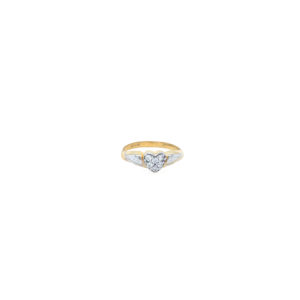 Heart  gold  Jewellery – Ladies Ring 22 KT  rose gold