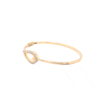 18K Yellow Gold Armlet Lab Diamond Bracelet | Pachchigar Jewellers