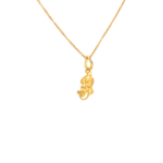 22k Gold Heart Design Pendant| Pachchigar Jewellers