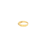 22K Yellow Gold with Center American Diamond Ring