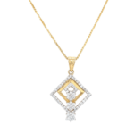 18k Gold Diamond Pendant Set | Pachchigar Jewellers