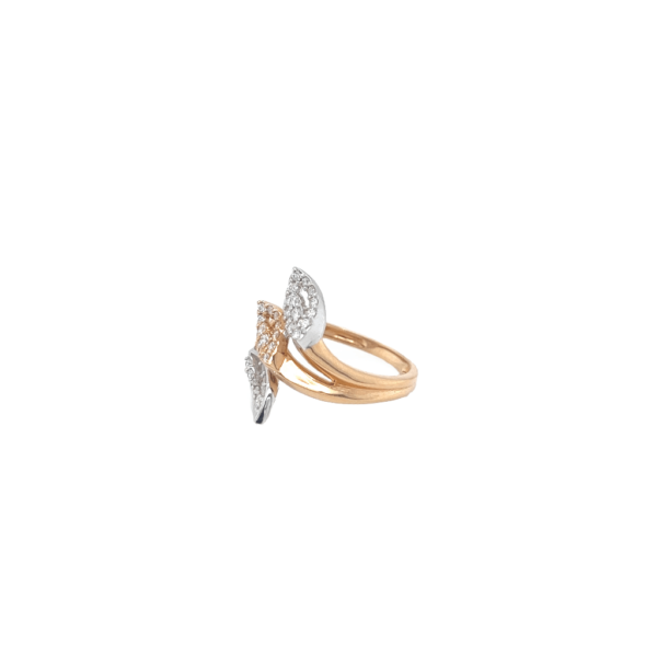 18k Gold Sweet Hurricane Diamond  Ring | Pachchigar Jewellers