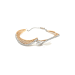 18KT Yellow Gold Algebraic Diamond Bracelet | Pachchigar Jewellers