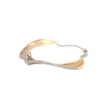 18KT Yellow Gold Algebraic Diamond Bracelet | Pachchigar Jewellers