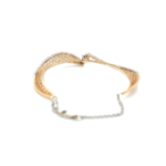 18KT Yellow Gold Algebraic Diamond Bracelet | Pachchigar Jewellers