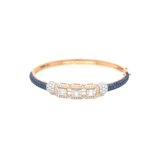 Oscar Heyman Art Deco Sapphire and Diamond Bracelet