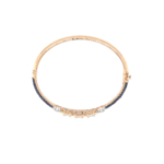 18KT Yellow Gold Sapphire and Diamond Bracelet