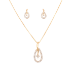 18KT Dazzling diamond pendent set | Pachchigar Jewellers