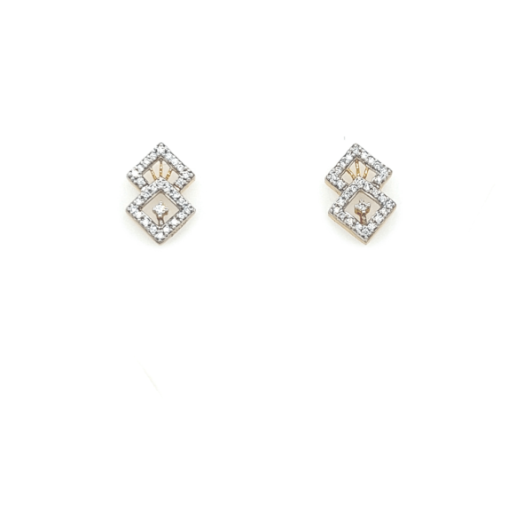 18k Elegant Diamond pendent set | Pachchigar Jewellers